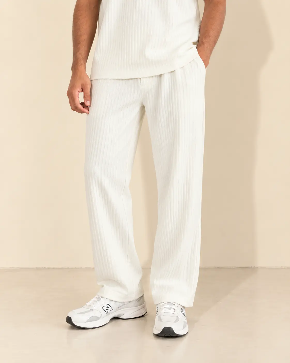 Men's Cut-Off Baggy Pants